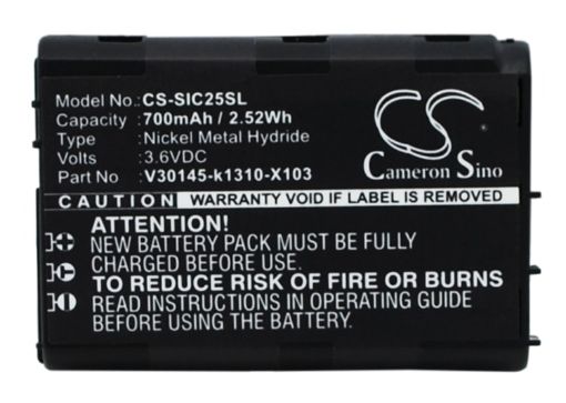 Battery for Siemens C28 C25e C2588 C25 Power (V30145-k1310-X103) - 1