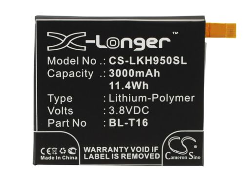 LG G Flex 2 Battery BL-T16 EAC62718201 US995 LS996 H959 H955 H950 - 1