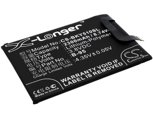 Vivo Y51L/Y51A/Y51 Battery (p/n B-95 BK-B-95) Dual SIM TD-LTE - 1