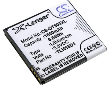 Battery for TCL OT-5038 Series One Touch Pop D5/3 (TLi018D1/D2) - 1