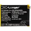 Battery for Oppo A83t A83 2018 Dual SIM A1 (p/n BLP649) - 3