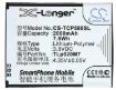TCL P588 P588L Battery TLp020M7 - 5