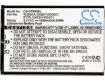 Replacement Battery for TCL W989 U980 A998 A968 A860 - 5