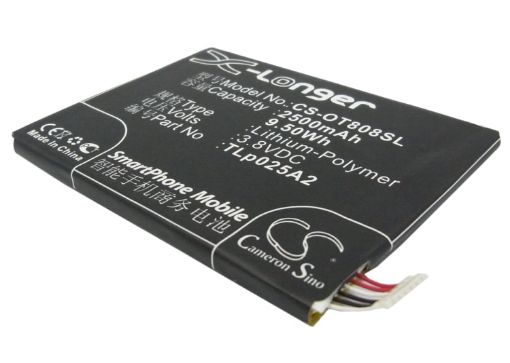 Battery for TCL Y900 Y710 S960T S860 S830U J929L J928 J926T J920 TLp025A2 - 1