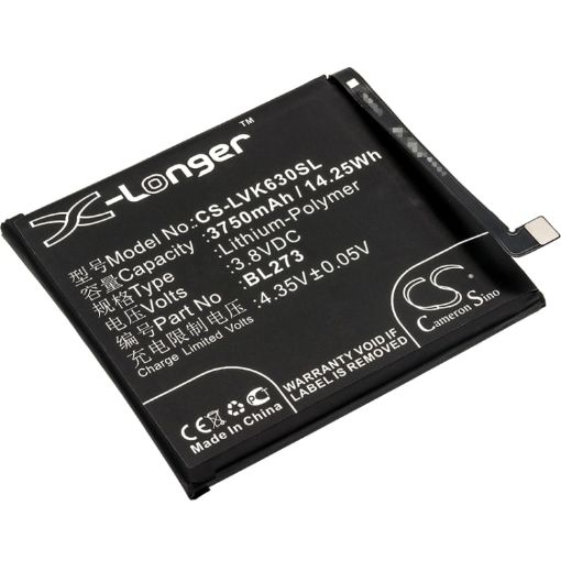Lenovo K8 Plus K6 Note Dual SIM Battery BL273 - 1