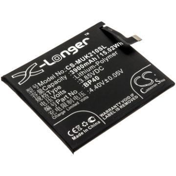 Battery for Xiaomi Redmi K20 Pro Mi 9T Pro (p/n BP40) MZB7748IN - 1