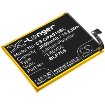 Oppo PCPM00 F15 2020 CPH2001 A91 Battery BLP765 - 1