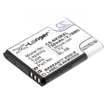 Blu Bar Q Battery (p/n N5B80T) Replacement - 1