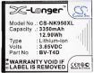 Nokia Lumia 950 XL Dual SIM Battery BV-T4D Cityman - 5