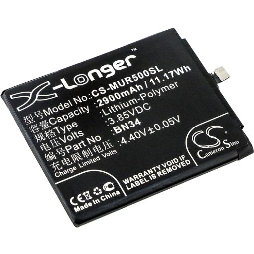 Battery for Redmi M5A 5A (p/n BN34) - 1