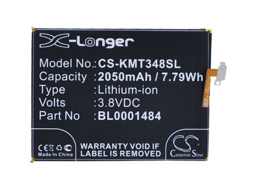 Kazam Tornado 348 Thunder 348 Battery (p/n BL0001484) - 1