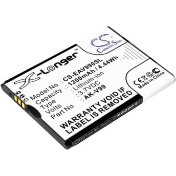Emporia V99 Select Basic V26 Battery (p/n AK-V99) - 1
