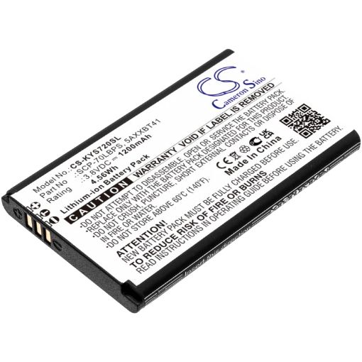 Kyocera S2720 Cadence LTE Battery (p/n 5AXXBT41 5AXXBT41*GEA) - 1