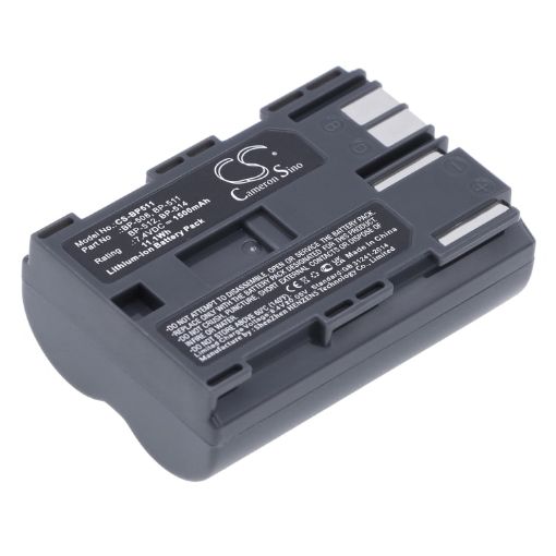 Canon ZR Series Battery BP-508 BP-511 for ZR90 ZR85 ZR80 ZR70MC - 1