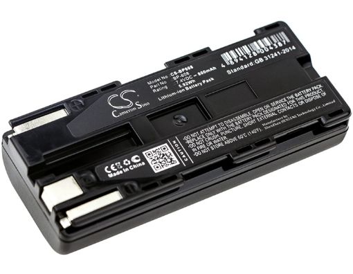 Canon Vistura Ultura UCX Battery BP-608 BP-608A Replacement - 1