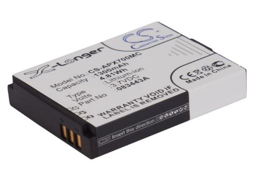 Battery for Actionpro X7 ISAW A3 A2 A1 (p/n 083443A) - 1