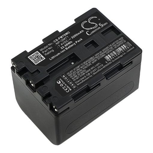 Battery for Sony HVR-A1J DSR-PDX10 DCR-TRV950 (NP-FM70 FM71) - 1