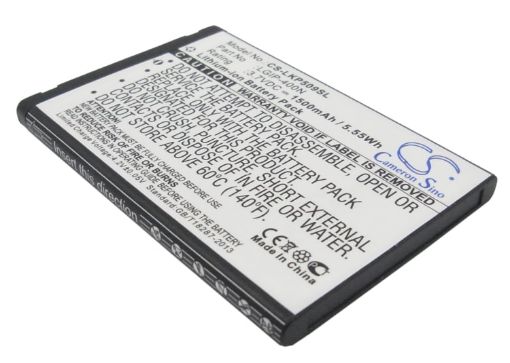 Battery for LG VX660 Vortex, VM670, US670, P506, P509, P505, LGIP-400N - 1