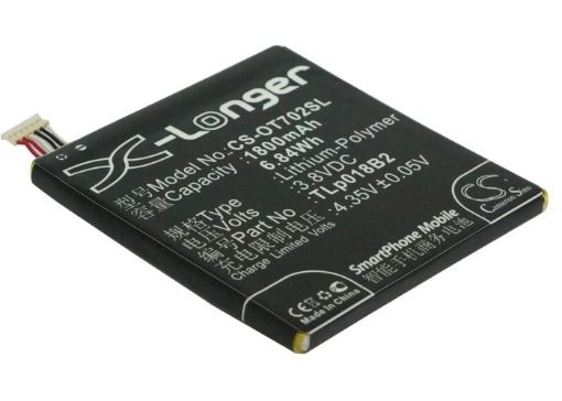 Alcatel OT-7025D/7024/6030 Battery (p/n CAC1800008C2 TLp018B1) - 1