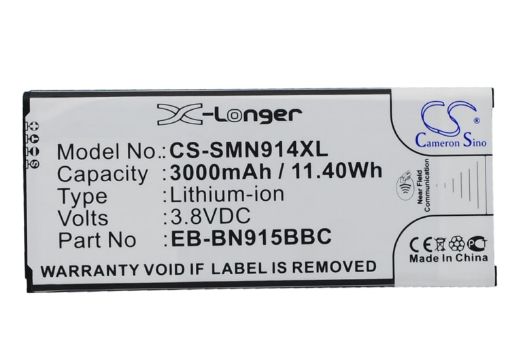 Samsung SM-N915 Series Battery EB-BN915BBC/BBE Replacement - 1