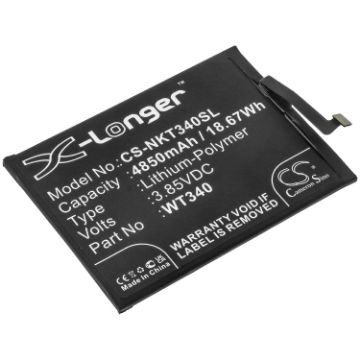 Nokia X20 G20 G10 CN110 Battery (p/n WT340) TA-1344 TA-1341 - 1