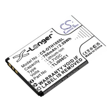 Alcatel OneTouch 1054 Battery TLi008C1 Replacement - 1