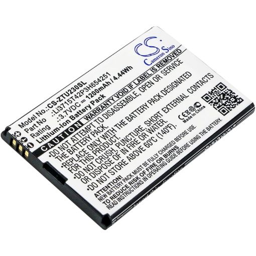 Battery for Telstra X925 X920 VF945 U900 U862 U728 U722 U720 U700 U600 - 1