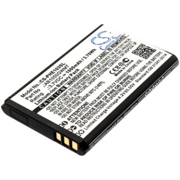 Battery for Philips Xenium E255 E106 E103 (p/n AB1050GWMT) - 1