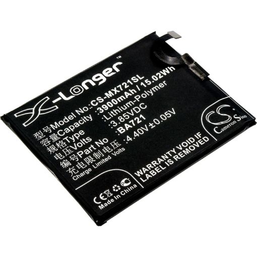 Battery for Meizu M5 Note Global Dual SIM (p/n BA721) - 1