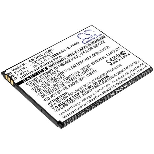 Wiko Life C210 Battery (p/n C210AEBATT) Replacement - 1