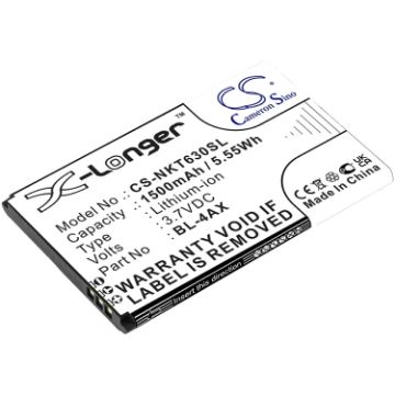 Nokia TA-1324 TA-1311 TA-1307 Battery BL-4AX BL-4XL 8000 4G 6300 4G - 1