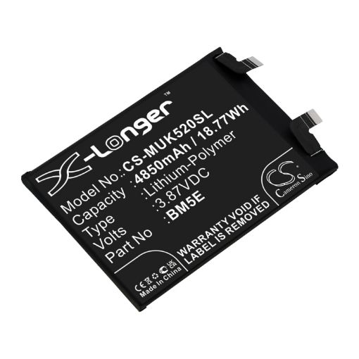 Redmi K50 Pro Battery BM5E 22021211RC 22011211C - 1