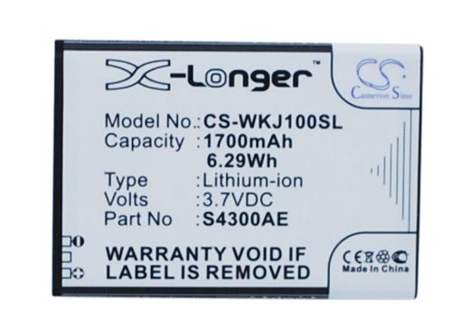 Wiko Jimmy Battery S4300AE Replacement - 1