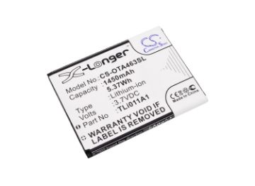 Alcatel One Touch Pixi Glitz 4G Battery TLi011A1 A463BG A463 - 1