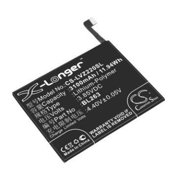 Lenovo ZUK Z2 Pro Ultimate Edition Battery BL263 - 1