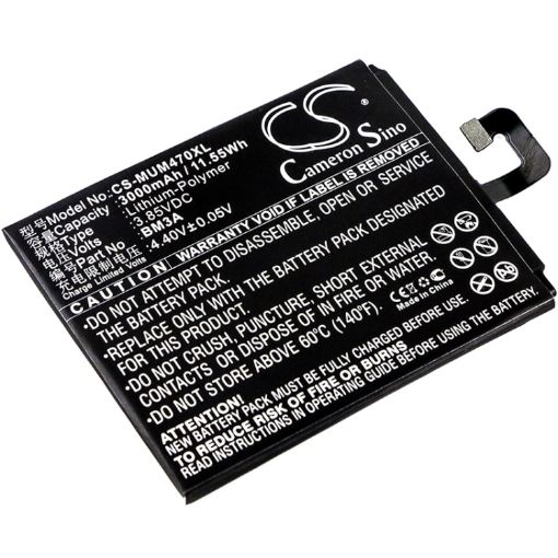 Xiaomi Note 3 Mi Note 3 Battery (p/n BM3A) - 1