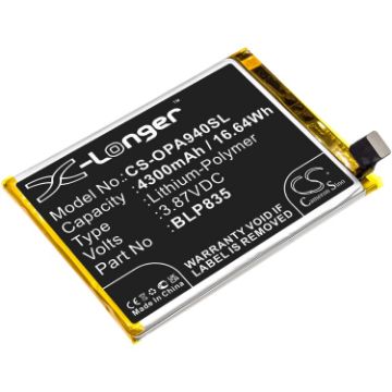 Oppo Reno5 Lite 5F A94 2021 Battery BLP835 CPH2205 CPH2203 - 1