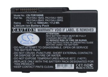 Toshiba Portege R200 R100 2010 2000 Battery PA3154U-1BAS/1BRS - 1