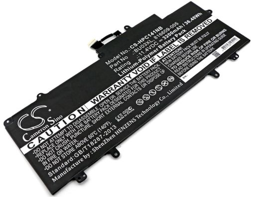 Battery for HP Chromebook 14-AK060NR 14-AK050NR 14-AK041DX 14-AK040WM - 1