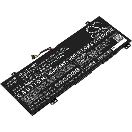 Lenovo IdeaPad Flex-14API C340 Battery (p/n 5B10T09079 5B10T09081) - 1