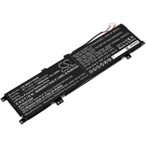 MSI Alpha 15 Battery 925QA055H BTY-M55 A4DEK A3DDK B5Ex B5EEK - 1