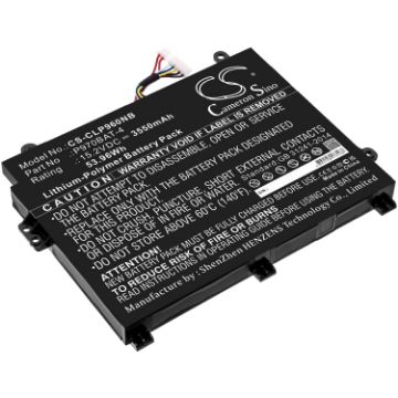 Battery for Schenker Key AI Laptop Key 17 Models (P970BAT-4) - 1