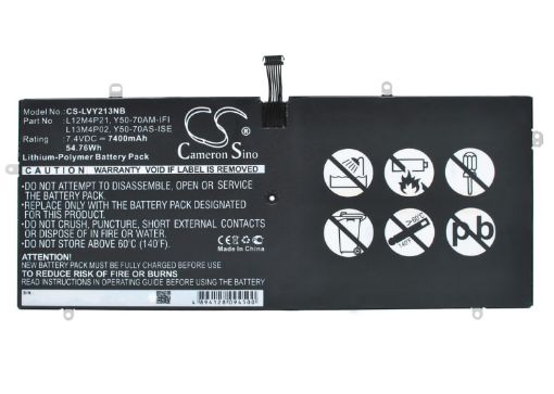 Lenovo Yoga 2 Pro 13.3" Ultrabook Battery (p/n 11S121500) - 1