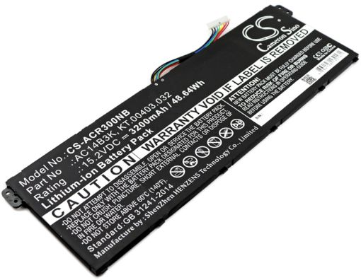 Acer TravelMate Battery AC14B3K for B117-M, X3, P449-M Models - 1