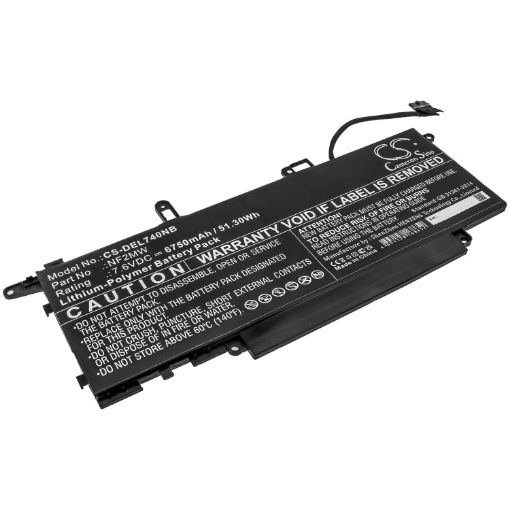 Dell Latitude 9410/7410/7400/7310 2-in-1 Battery (p/n NF2MW) - 1