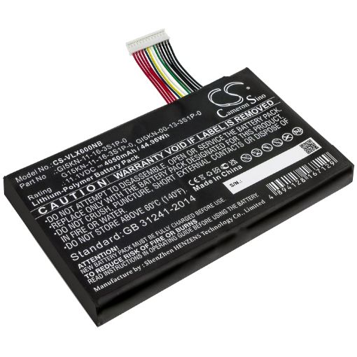 Vulcan X6 X5 Battery (p/n G15KN-11-16-3S1P-0 GI5KN-00-13-3S1P-0) - 1