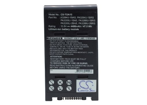 Toshiba Tecra A8 Battery PA3284U-1BAS/1BRS for A8-S8414/S8314/EZ8413 - 1