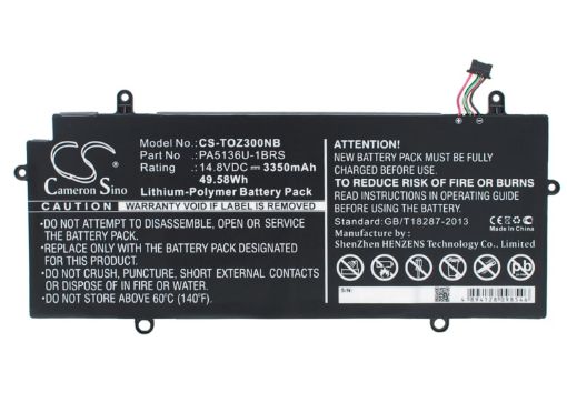 Toshiba Z30-B S02M Z30T-A Battery (p/n PA5136U-1BRS) - 1