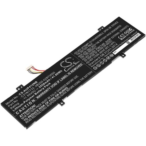 Asus VivoBook Flip 14 TP412UA Battery C31N1733 0B200-02970000 - 1