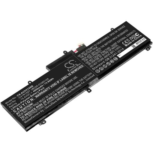 Asus Zephyrus M GU502GV Battery (p/n 0B200-03380100 C41N1837) - 1